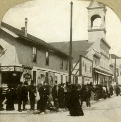 Fergelanding fra Oakland, 1906.