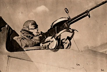 Skytingspraksis ved Drogue Towed Target, 1940