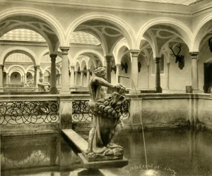Fisketankskulpturer, Kremsmünster Abbey, Øvre Østerrike, c1935.