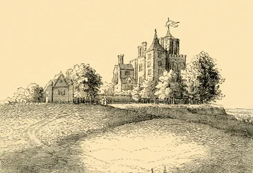 Flamsteed House fra Hollars Long View, c1878.