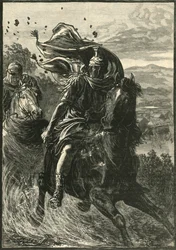Flight of Pompey fra Battle-Field of Pharsalia, 1890.