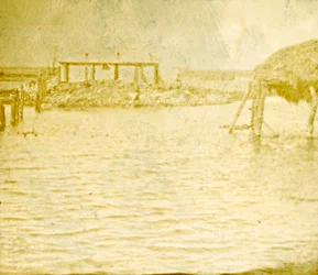 Flood, Ramskapelle, Belgia, c1914-c1918