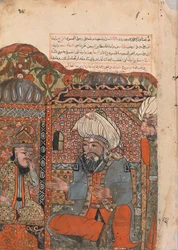 Folio fra en Kalila wa Dimna, 1700-tallet.