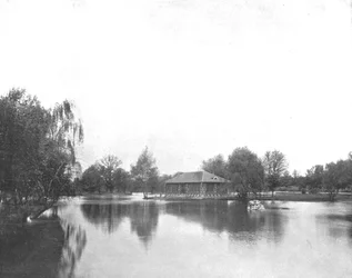 Forest Park, St. Louis, Missouri, USA, ca 1900.