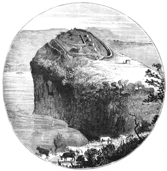 Fort Pearson, ved Nedre Tugela-elven, c1880