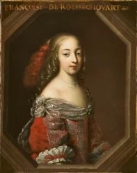 Françoise-Athénaïs de Rochechouart, Marquise de Montespan 1640-1707, ca 1665.