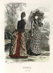 Freja- illustrert skandinavisk motemagasin 1885, illustrasjon nr. 13
