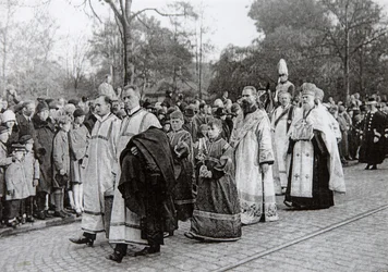 Begravelse til tsarina Maria Feodorovna fra Russland, Roskilde, Danmark, 19. oktober 1928