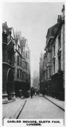 Gavlhus, Cloth Fair, London, c1920-tallet