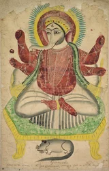 Ganesha, 1800-tallet.