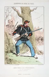 Mobile Guard of the Departments, Siege of Paris, 1870-1871