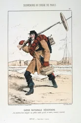 Guard National Sedentary, Siege of Paris, 1870-1871.