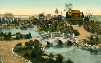 Den flytende øyas hage, Kroningsutstillingen, London, 1911.