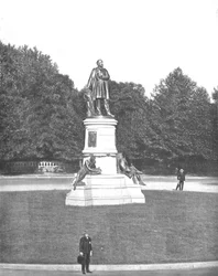 Garfield Statue, Washington DC, USA, c1900.
