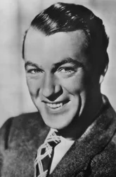 Gary Cooper 1901-1961, amerikansk skuespiller, ca 1930-tallet