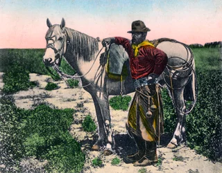 Gaucho, Argentina, tidlig på 1900-tallet