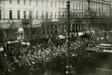 Tyske fanger i Warszawa, 1919.