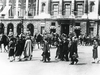 Tyske tropper i okkuperte Paris, juni 1940