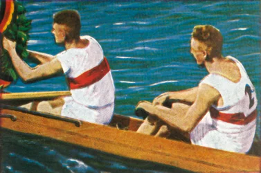 Tyske vinnere av de styreløse parene, 1928.