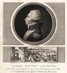 Gilbert Mottier Lafayette, stedfortreder for Augergne til Etats Generaux