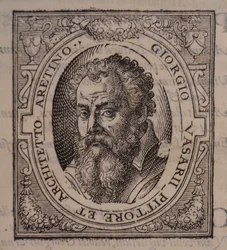 Giorgio Vasari. Fra: Giorgio Vasari, Livet til de mest utmerkede italienske malere, skulptører og arkitekter, 1568