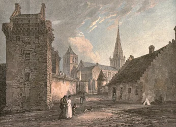 Glasgow katedral, c1807, c1900.