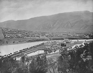 Glenwood Springs og Bath-House, Colorado, c1897.