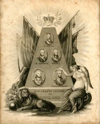 Gud gir seier til England, 1816.