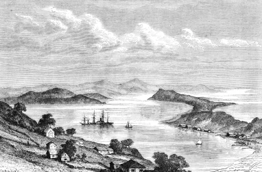 Golden Horn Bay, Russland, 1895