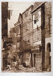Great Shire Lane, City of London, 1793