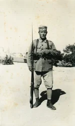 Gresk soldat, Kreta, Hellas, 1941