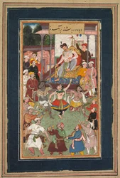 Grotesque Dancers Performing, ca.1600.