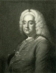 Handel, midten av 1700-tallet, 1907.