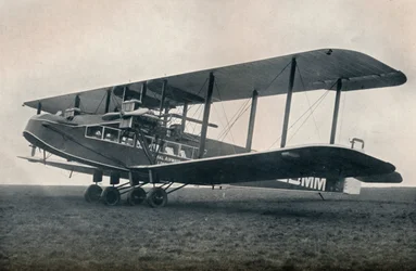 Handley-Page W.10 Passasjerbærende fly som opererer på Imperial Airways, 1929