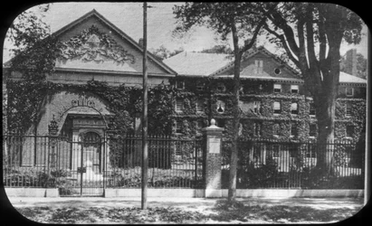 Harvard University, Cambridge, Massachusetts, USA, slutten av 1800- eller begynnelsen av 1900-tallet