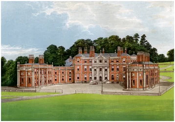 Hawkestone, hjemmet til Viscount Hill, c1880