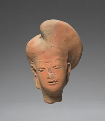 Head of a Woman, 1300-1400-tallet.
