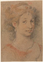 Head of a Woman, 1600-tallet.