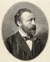 Heinrich von Stephan 1831-1897, generalpostdirektør.