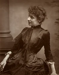 Helen Maud Holt, fru Beerbohm Tree, britisk skuespillerinne, 1884