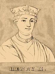 Henrik II, 1133-1189, 1830.