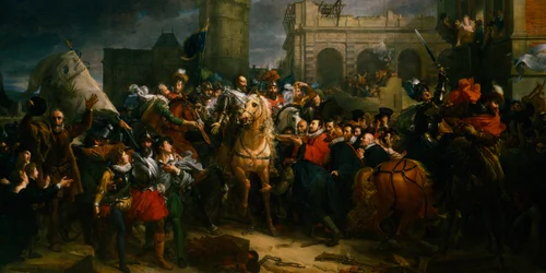Henry IV av Frankrike på vei inn i Paris, 22. mars 1594 1800-tallet