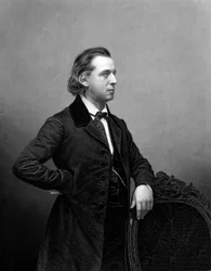 Henry Ward Beecher 1813-1887, amerikansk kongregasjonsminister, c1861