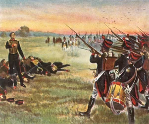 Heroisk død av Schills elleve offiserer, 16. september 1809, 1936.