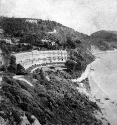 Hesketh Crescent, Torquay, Devon, tidlig på 1900-tallet