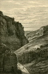 High Rocks at Cheddar, 1898.