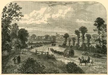 Highgate, fra Upper Holloway, c1876.