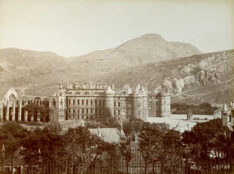 Holyrood Palace, Edinburgh, Skottland, 1887