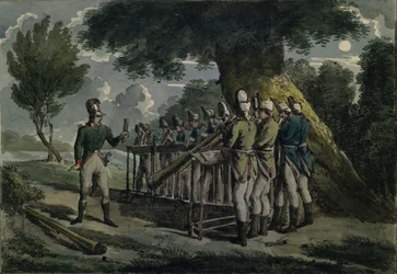 Hornorkester, ca 1820