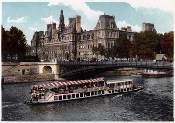 Hotel de Ville, Paris, c1900